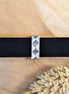 Slider 10mm DQ silber mit Spikes