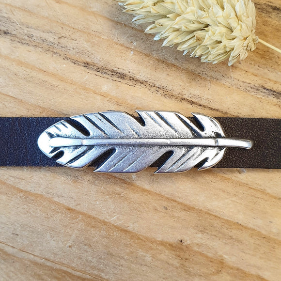 Schuiver 10 mm DQ zilver veer