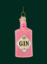 Vondels ornament - Roze gin
