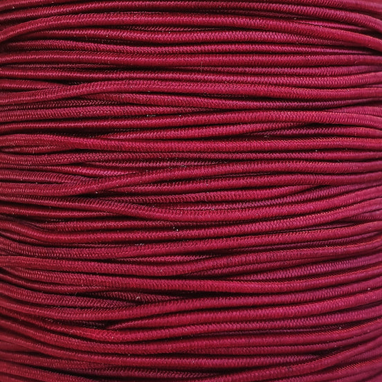 Stoffen elastiek bordeaux 5 meter