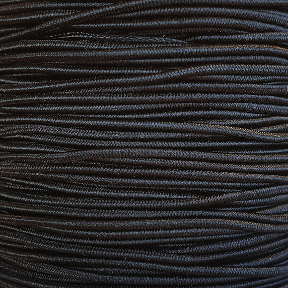 Stoffen elastiek zwart 5 meter