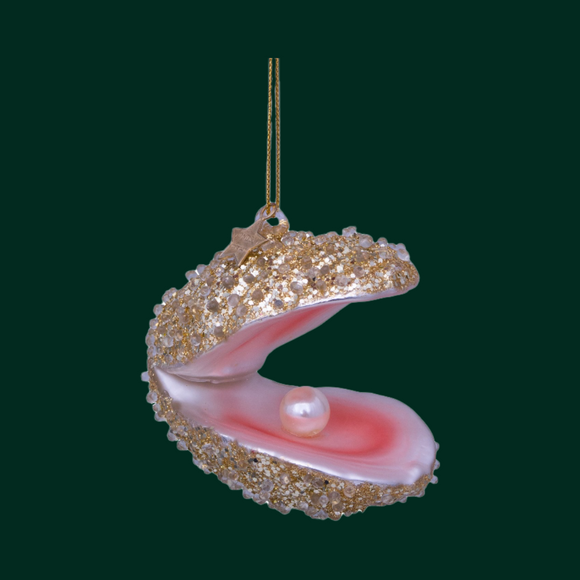 Vondels ornament - Glitter oester
