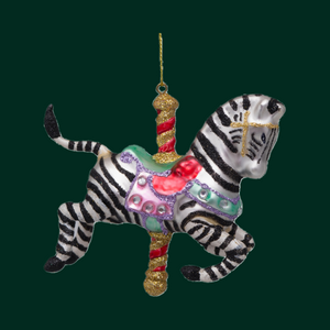 Vondels ornament - Carrousel zebra