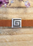 Schuiver 5 mm DQ zilver maze