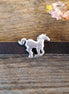Slider 5mm DQ silber Pferd