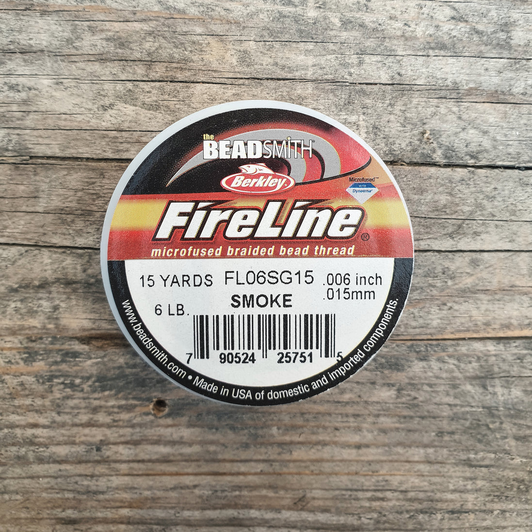 Fireline 6LB (0.15mm) 15 yards color Smoke