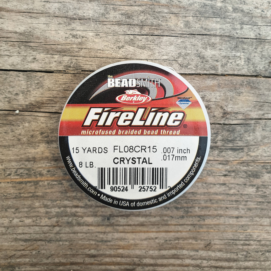 Fireline 8LB (0.17mm) 15 yards color Crystal