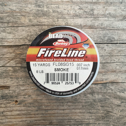 Fireline 8LB (0,17 mm) 15 Yards Farbe Rauch