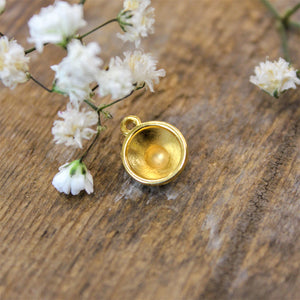 Bedel DQ GOUD Swarovski puntsteen ronde onderkant