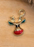 Enamel charm - Rudolf