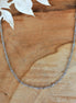Stainless steel ketting zilver - bolletjes