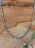 Stainless steel ketting zilver - schakel