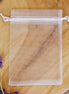 Organza bag white
