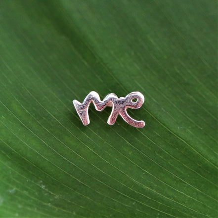 925 sterling zilveren oorsteker you and ME