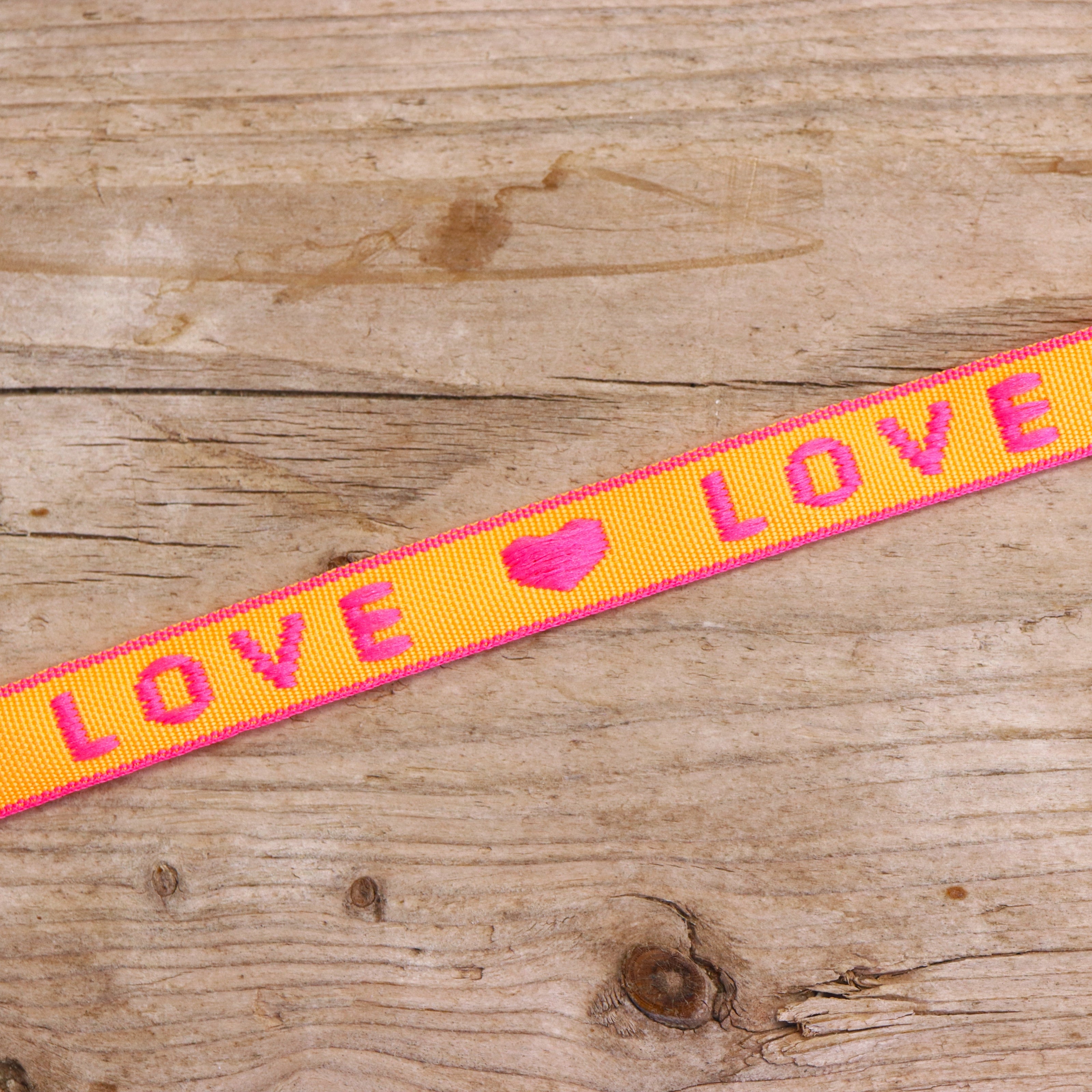 Ribbon love orange-pink