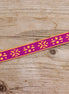 Ribbon boho print purple-orange
