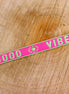Lint good vibes roze-groen