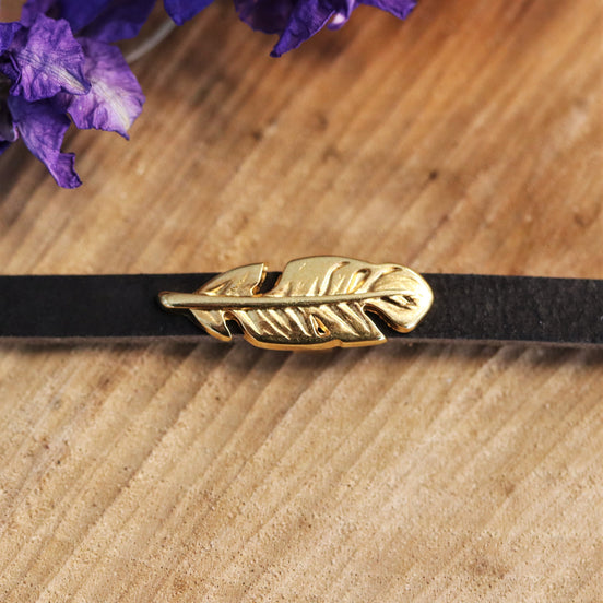 Schuiver 5 mm DQ GOUD veer