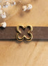 Schuiver 10 mm DQ GOUD bloem