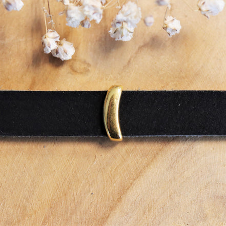 Slider 10mm DQ GOLD Halbmond
