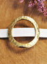 Schuiver 10 mm DQ GOUD rond met motief