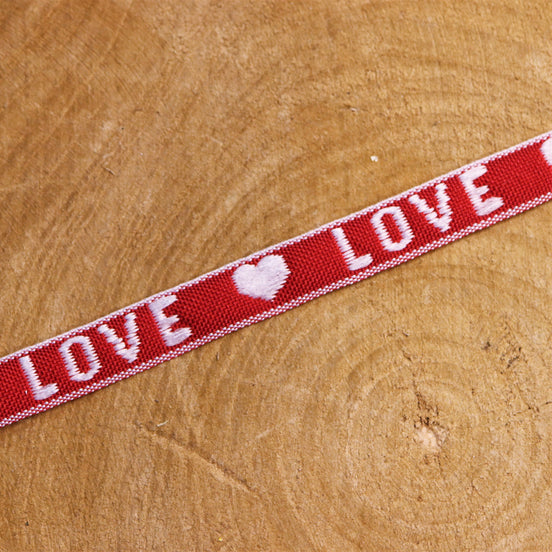 Band Liebe rot