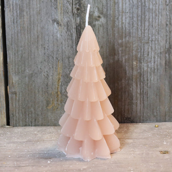 Kerstboomkaars - lichtroze