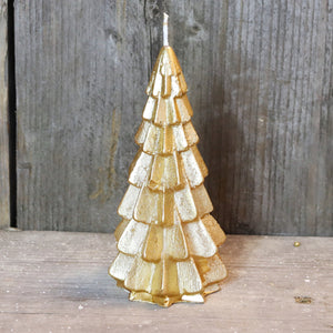 Kerstboomkaars - goud