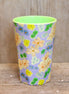 RICE beker large - flower painting