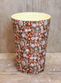 RICE beker large - fall floral print