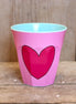 RICE cup medium - with heart