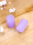 Bead purple - glass bead large tube