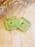 Bead green - open square