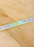 Ribbon good vibes blue-pink