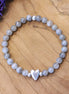Bracelet with labradorite