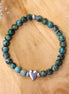 Bracelet with turquoise