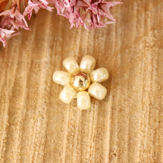 Miyuki Blume Beige-Gold