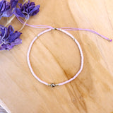 Delica armband met pyriet