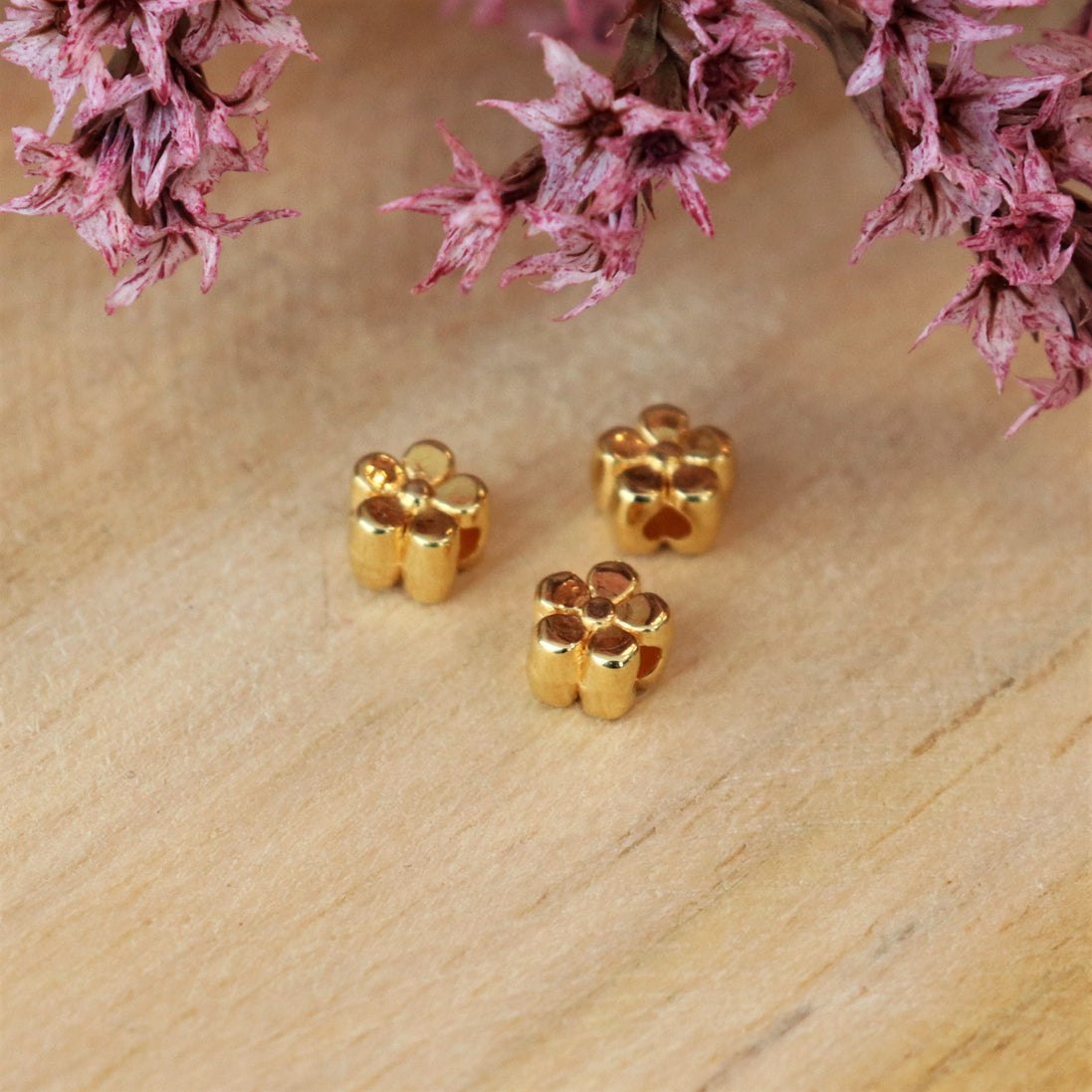 Bead DQ GOLD flower