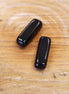 Bead black - rectangle