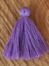 Satin tassel 30mm purple
