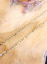 Sunglasses cord with small coins