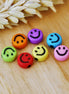 Regenboog smileys - 10 stuks