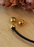 Endkappe DQ GOLD für 2mm Rundleder