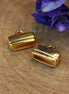 End cap DQ GOLD for 10mm leather