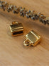 End cap DQ GOLD for 6mm leather
