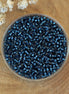 MR11-1425 Dyed silverlined blue zircon 10 grams