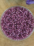 DB-2182 Semi frosted silverlined dyed lilac 5 grams