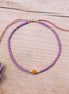 Delica bracelet with yellow aventurine