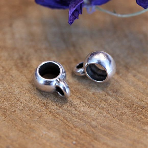 Kraal DQ zilver component met oog